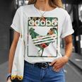 ヴィンテージ フローラル ピノイ アドボ Tシャツ 彼女への贈り物