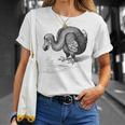 ヴィンテージドードーバードプリント Tシャツ 彼女への贈り物