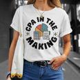 公認会計士になる予定の公認会計士 Tシャツ 彼女への贈り物
