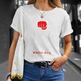 和道龍 空手 バックプリント Tシャツ 彼女への贈り物