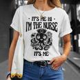 私ですこんにちは私はナースです私です私です医療看護看護師 Rn Tシャツ 彼女への贈り物