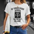 第82空挺師団 バックデザイン Tシャツ 彼女への贈り物