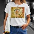 詩とメルヘン 牧野 鈴子 太陽の馬 Tシャツ 彼女への贈り物