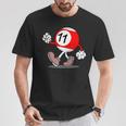 11歳の誕生日 男の子 女の子 赤 ビリヤードボール 11 Tシャツ 面白い贈り物