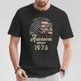 1976 愛国的なイーグル、50歳の誕生日、アメリカ国旗 愛国的 Tシャツ 面白い贈り物