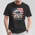250Th Anniversary Usa Patriotic 250 Years American 4Th July Tシャツ 面白い贈り物