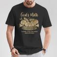 2匹の魚 5つのパン イエスは5000人を養う キリスト教聖書 ヴィンテージ Tシャツ 面白い贈り物