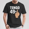 50歳の誕生日 おもしろユーモア 49 プラスワン オリジナルパーティー Tシャツ 面白い贈り物