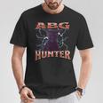 Abg Hunter Offensive Cat Meme Bootlegグラフィック Tシャツ 面白い贈り物