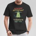 Ancient Astronaut Theoristsay Yes Alien Head Theorist Tシャツ 面白い贈り物