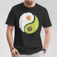 Avocado And Eggs Keto Diet Healthy Eating Yin Yang Yin Yang Tシャツ 面白い贈り物