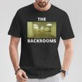 The Backrooms Creepypasta Memeへようこそ Tシャツ 面白い贈り物