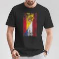 Banderas De España Y Países Bajos Español Holandés Camiseta unisex Regalos divertidos