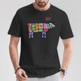 Beef Meat Cuts Line Art Butcher Cut Illustration Graphic Tシャツ 面白い贈り物