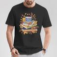 Book & Autumn Fall Lover Bookworm Hello Fall Bookish Reading T-Shirt Unique Gifts Book & Autumn Fall Lover Bookworm Hello Fall Bookish Reading T-Shirt Unique Gifts