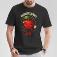 Cherrylicious キュート チェリー さくらんぼ おもしろフルーツ Tシャツ 面白い贈り物