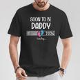 Dad Est 2026Oon To Be Daddy 2026 Loading Promoted To Daddy Tシャツ 面白い贈り物