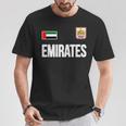 De Los Emiratos Árabes Unidos Regalo De La Bandera De Los Emiratos Camiseta unisex Regalos divertidos