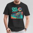 Del Mar 競馬 サラブレッドサンタアニタ競馬選手 Tシャツ 面白い贈り物