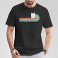 I Do What I Want ファニーキャット 中指 胸ポケット レトロ Tシャツ 面白い贈り物