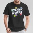 DOAWK Colorful Team Wimpy Sticker Collage Book Series T-Shirt Unique Gifts DOAWK Colorful Team Wimpy Sticker Collage Book Series T-Shirt Unique Gifts