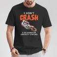 I Dont Crash ダートバイク 面白い モトクロス バイカー メンズ レディース キッズ Tシャツ 面白い贈り物