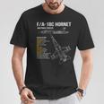 FA-18 ホーネット Tシャツ 面白い贈り物
