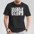 Faith Bibleerses ビンテージ クリスチャン グランジ グラフィック Tシャツ 面白い贈り物