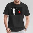 Flag Of Beard Jolly Roger 海賊旗 Tシャツ 面白い贈り物