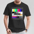 Foto De Prueba Fiesta De Los 90S Traje Retro Foto De Prueba Camiseta unisex Regalos divertidos