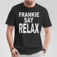 Frankieay Relax レトロ ヴィンテージ Tシャツ 面白い贈り物