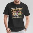 Drinking 3 Tres Amigos Tequila ソルト ライム シンコ・デ・マヨ Tシャツ 面白い贈り物