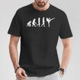 Human Ape Gorilla Evolution 空手 ボクシング キックボクシング Tシャツ 面白い贈り物