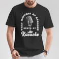 Music Lover カラオケシンガー Tシャツ 面白い贈り物