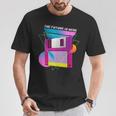 The Future Is Here フロッピーディスクディスクディスクレトロ80年代vaporwave Tシャツ 面白い贈り物