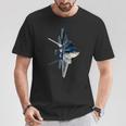 G's Up、戦闘機f-22、ジェット&飛行機好きに。 Tシャツ 面白い贈り物