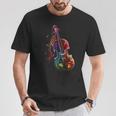 Geigen Farben Bunte Geigeioline Geschenk Füriolinisten T-Shirt Lustige Geschenke