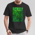 The Glob ビンテージ映画ポスター ホラー ゴス ハロウィン Tシャツ 面白い贈り物