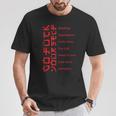 Go Fuck Yourself Japanischechrift Gfy T-Shirt Lustige Geschenke
