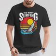 Go ウィンドサーフィン ウォータースポーツ ウィンドサーフ サーフボード ウィンドサーフィン Tシャツ 面白い贈り物