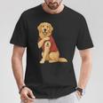 Golden Retriever I Love Mom Mother's Day Dog Lover T-Shirt Unique Gifts