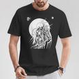 Grindcore オカルトホラースカルアート デスメタル スラッシュメタル Tシャツ 面白い贈り物