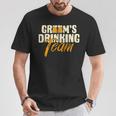 Groom's Drinking Team Junggesellenabschied Hochzeit Trauzeugen T-Shirt Lustige Geschenke