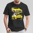 ブラック Gt R 32 Jdm スカイラインチューナー レーシングスタンス カードリフト Tシャツ 面白い贈り物