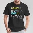 Happy 100th Day Of 5th Fifth Grade Books School Teacher T-Shirt Unique Gifts
