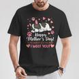 Happy Dog Mom I Woof You French Bulldog Women T-Shirt Unique Gifts Happy Dog Mom I Woof You French Bulldog Women T-Shirt Unique Gifts