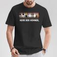 Herr Der Hühner T-Shirt Lustige Geschenke
