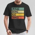 I'm Kaz Doing Kaz Things 面白い名言 Tシャツ 面白い贈り物