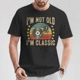 I'm Not Old I'm Classic ビニールレコード レトロ ビンテージ音楽 Tシャツ 面白い贈り物