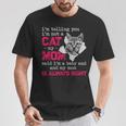 I'm Telling You I'm Not A Cat My Momaid I'm A Baby 面白い Tシャツ 面白い贈り物